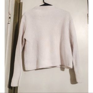 White womens sweater